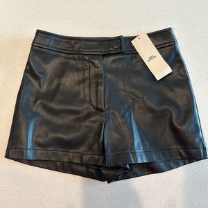 Urban Outfitters faux leather shorts size XS, BNWT
